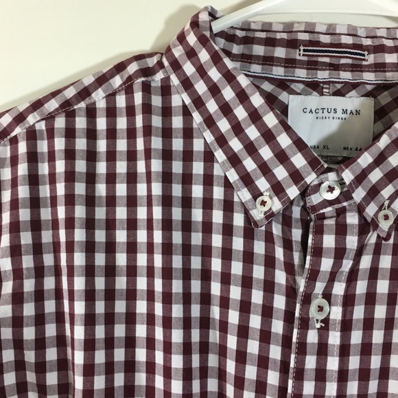 🍁Cactus Man Ricky Singh Button Down - Picture 2 of 5